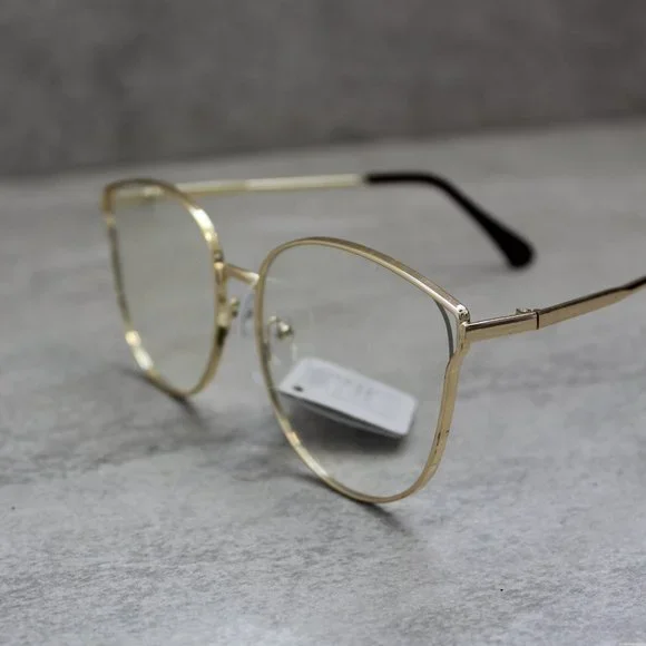 Clear lens thin frame glasses - Picture 6 of 11